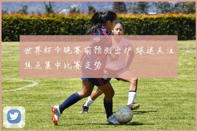 世界杯今晚赛前预测出炉 球迷关注焦点集中比赛走势