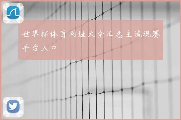 世界杯体育网址大全汇总主流观赛平台入口